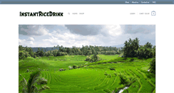 Desktop Screenshot of instantricedrink.com